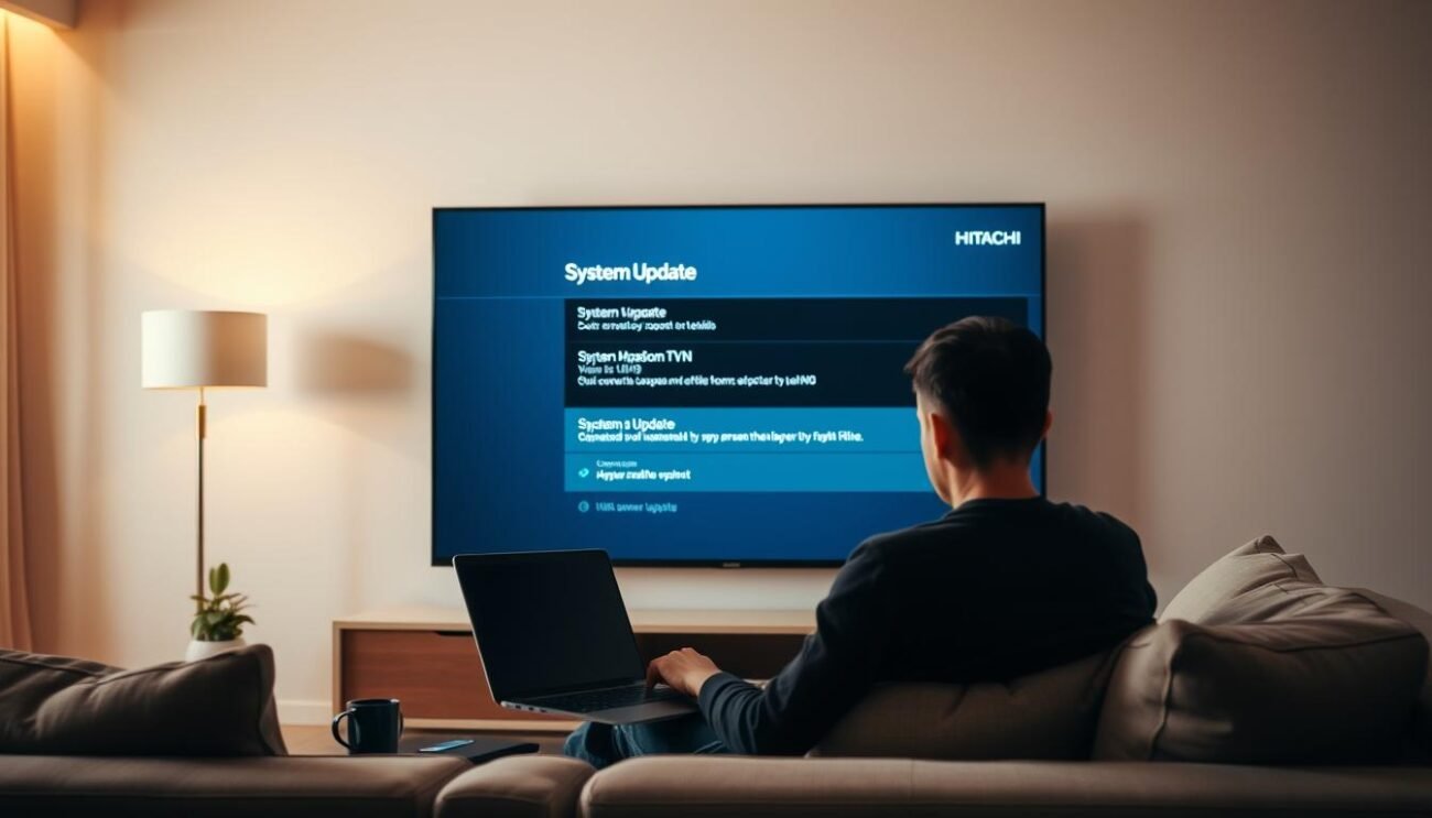 Atualizações de software em Smart TVs