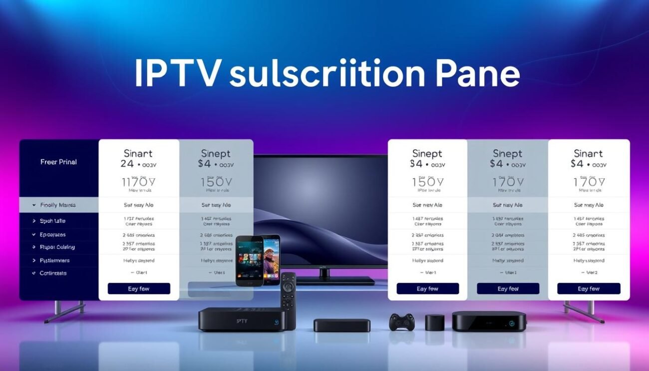 Planos de Subscrição IPTV