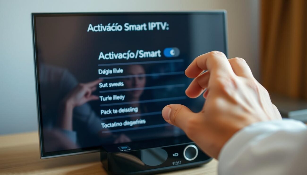 ativação smart iptv