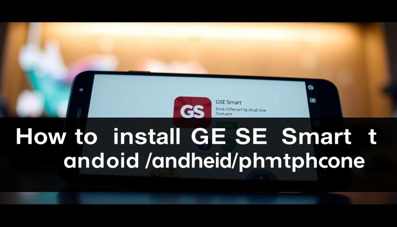 A sleek, modern android smartphone screen displaying the Google Play Store interface, with the "GSE Smart IPTV" app prominently featured in the center. The app icon and title are clearly visible, drawing the viewer's attention. The screen is bathed in a soft, warm lighting, creating a welcoming and intuitive atmosphere. The background is subtly blurred, keeping the focus on the app installation process. The overall composition conveys a sense of simplicity and ease of use, reflecting the "How to install GSE Smart on android/ smartphone" section of the article. A sleek, modern android smartphone screen displaying the Google Play Store interface, with the "GSE Smart IPTV" app prominently featured in the center. The app icon and title are clearly visible, drawing the viewer's attention. The screen is bathed in a soft, warm lighting, creating a welcoming and intuitive atmosphere. The background is subtly blurred, keeping the focus on the app installation process. The overall composition conveys a sense of simplicity and ease of use, reflecting the "How to install GSE Smart on android/ smartphone" section of the article.