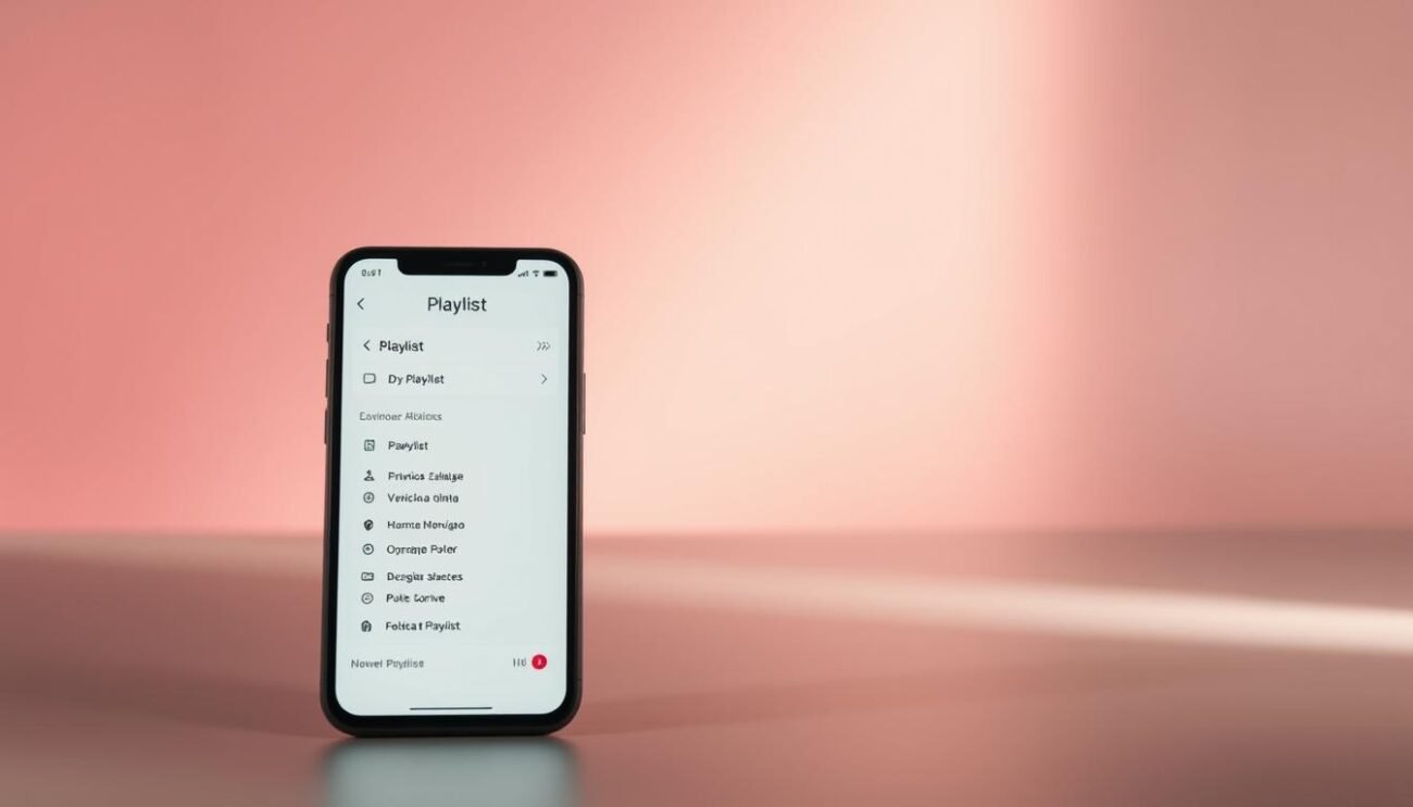 A sleek, modern playlist displayed on a minimalist smartphone screen, set against a soft, gradient background. The playlist features clean typography and intuitive icons, hinting at the seamless user experience of the IPTV service. Subtle lighting casts a gentle glow, emphasizing the digital interface. The overall composition conveys a sense of organization, accessibility, and technological sophistication, aligning with the "Guia de Ativação e Upload da Playlist" section of the article. A sleek, modern playlist displayed on a minimalist smartphone screen, set against a soft, gradient background. The playlist features clean typography and intuitive icons, hinting at the seamless user experience of the IPTV service. Subtle lighting casts a gentle glow, emphasizing the digital interface. The overall composition conveys a sense of organization, accessibility, and technological sophistication, aligning with the "Guia de Ativação e Upload da Playlist" section of the article.